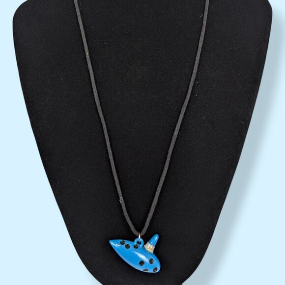 (2/$20) Legend of Zelda Ocarina Pendant Necklace - Picture 1 of 7